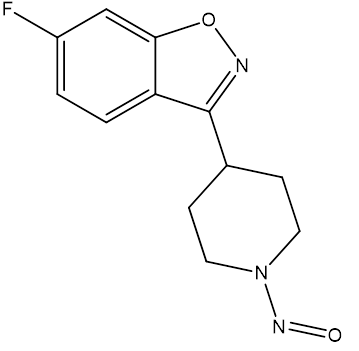 6-Fluoro-3-(1-nitrosopiperidin-4-yl)benzo[d]isoxazole	